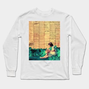 Reading in Space Long Sleeve T-Shirt